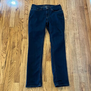 Eddie Bauer curvy Straight Dark Wash Jeans women size 8